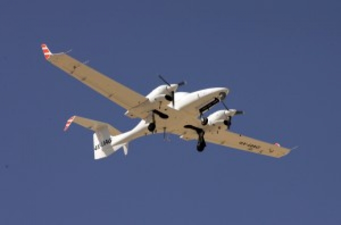 Un drone au Spectacle aérien international de Bagotville!