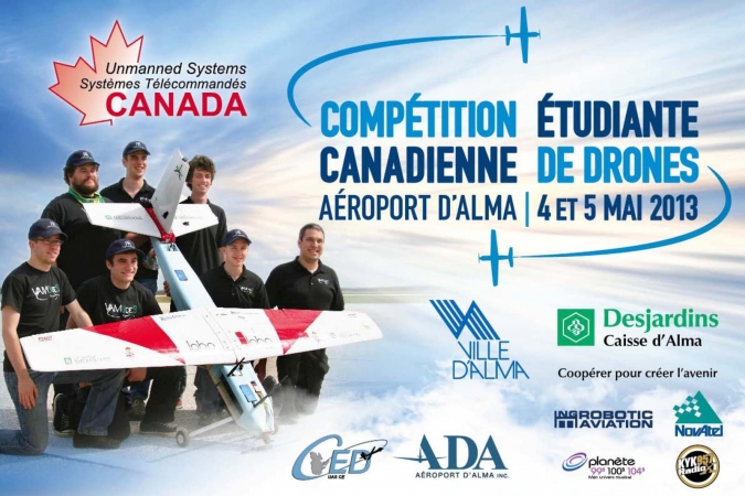 Conférence de presse sur la compétition étudiante canadienne de drones